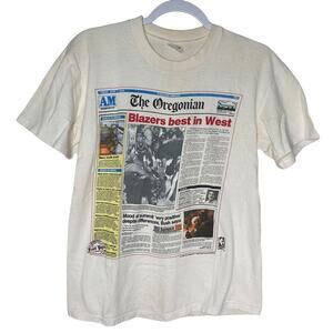 Vintage Portland Oregon Trail Blazers Stedman Best in the West T-Shirt